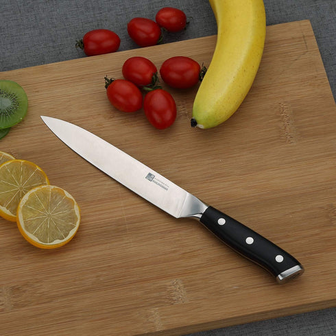Qin Dynasty Series Universal knife Pro Kitchen Knife 6 Inch Chef's knife High Carbon German Stainless Steel Sharp knife with Ergonomic Handle...