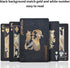 Joyoldelf Playing Cards, Black Playing Cards & Waterproof Playing Cards & Plastic Playing Cards with Box, Cool & Flexible Poker Cards/Deck of Card...