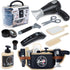 WishaLife Kids Barber Shop Playset - Kids Hair Cutting Kit, Kids Shaving Kit for Boys Role Play, Kids Hair Salon Playset, Pretend Play Toy Gift fo...