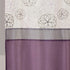 Lush Decor Covina Shower Curtain, Purple 72 inches wide x 72 inches long...