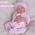 Aori Reborn Baby Dolls Clothes 20 inch Pink Outfit Accessories for 17-20 Inch Reborn Doll Newborn Girl...