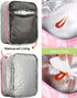 Lunch Box for Kids Girls Insulated Lunch Bag with Shoulder Strap and Pocket Pink Cute Lunch Cooler Thermal Meal Lunch Tote Bag for School Travel O...