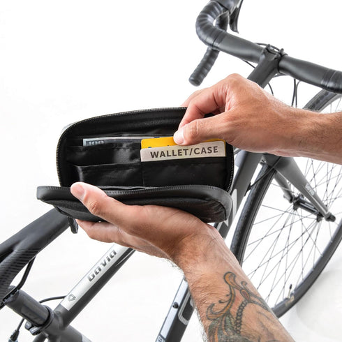 GW BICYCLES Cycling Wallet Water Resistant, Hydrophobic Case for Cyclists, Compact and Stylish Phone, Bills and Documents Protection for Outdoor A...