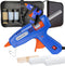 MONVICT Hot Glue Gun Kit, Mini Glue Gun with Carrying Case,20 Pcs Premium Glue Sticks, 10 Pcs Wood Craft sticks, Fast Preheating Hot Melt Glue Gun...