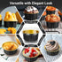EUSOAR Ramekins with Lids, 25pcs 5oz Cupcake Liners Aluminum Foil Baking Dessert Cups Holders, Mini Muffin Creme Brulee Disposable Ramekins Cheese...