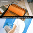 LIEKUMM Foam Paint Roller Covers, 4 Inch Foam Paint Roller, High-Density Foam Roller Refills Painting, Sponge Paint Roller, Suitable for Walls, Ca...