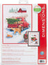 Dimensions 'Winter Ride' Counted Cross Stitch Kit, 14 Count Ivory Aida Cloth, 10'' x 14''...