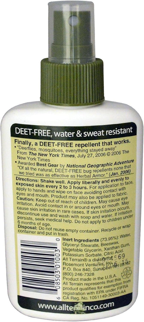Herbal Insect Repellent Spray 4 OZ...