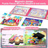 Magnetic Puzzles for Kids Ages 3-5, Toddler 3 in 1 Circus Jigsaw Puzzle Book, Kids Travel Puzzles Toys, Montessori Preschool Learning Toy for 1-5 ...