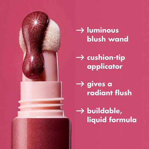 e.l.f. Halo Glow Blush Beauty Wand, Liquid Blush Wand For Radiant, Flushed Cheeks, Infused With Squalane, Vegan & Cruelty-free, Rosé You Slay...