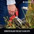 Corona Tools | ComfortGEL Floral Scissors | Stainless Steel Garden Shears for Flowers & Stems | FS 3394,Red...