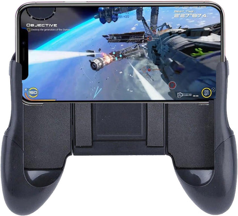 2pcs Game Clutch Universal Grip Adjustable Phones Mobile Controller Phone Game Grip Case Ergonomic Design Game Grip Handle Controller Stand Holder...