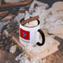 3dRose (mug_107392_4) Tennessee State Flag - Two Tone Black Mug, 11oz...