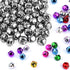 BigOtters 50 Pcs Jingle Bells for Crafting, 1 Inch Craft Bells Bulk for DIY, Home Christmas Decoration, Silver...