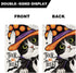 Black Cat Halloween Garden Flags for Outside, Trick or Treat Holiday Garden Flags 12x18 Double Sided, Cute Kitten Fall Holiday Yard Flag Winter La...