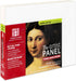Ampersand Art Supply Wood Gesso Art Painting Panel: Canvas Texture, 1.5 Inch Cradle, 8" x 10"...