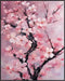 Posterizer 1 pcs- pastel pink flowers-cherry blossom sakura tree inspired 1-Landscape & Nature Art-Floral Botanical Art- Decor for Home & Office- ...
