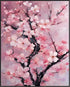 Posterizer 1 pcs- pastel pink flowers-cherry blossom sakura tree inspired 1-Landscape & Nature Art-Floral Botanical Art- Decor for Home & Office- ...