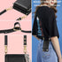 for iPhone XR Zipper Leather Wallet Case (6.1-Inch) - 3-in-1 Crossbody Bag with Card Holder - Shockproof PU Leather Case - 11-Card Capacity & Adju...