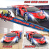 Growsland 2024 Remote Control Car for Kids, RC Cars for Boys Kids 1:18 Electric Vehicle Toy Car Hobby Racing Car Toys with Lights & Controller, Bi...