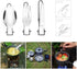 Camp Flatware Sets - Stainless Steel Spoon Fork Knife & Nylon Storage Bag - Foldable + Locking Handle - Ultralight Utensils for Backpacking/Hiking...