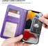 Bocasal Detachable Wallet Case for iPhone 13 Pro Max RFID Blocking Card Slots Holder Premium PU Leather Magnetic Kickstand Shockproof Wrist Strap ...