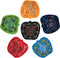 6pcs Hand Painted Turkish Ceramic Snack Bowls - 3.35''/8.5cm-74ml/2.5 oz - Mix Color Decorative Design Multi-Purpose (Apple)...