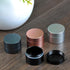 Portable Daily Pill Case, Heavy Duty Aluminium Alloy Round Pill Box, Waterproof Travel Pill Organizer, Pocket Purse Medicine Vitamin Holder EDC Co...