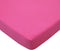 TL Care Supreme 100% Natural Cotton Fitted Crib Sheet 52" x 28", Enhanced Thickness for Soft, Breathable & Hypoallergenic Jersey Comfort, Fuschia,...