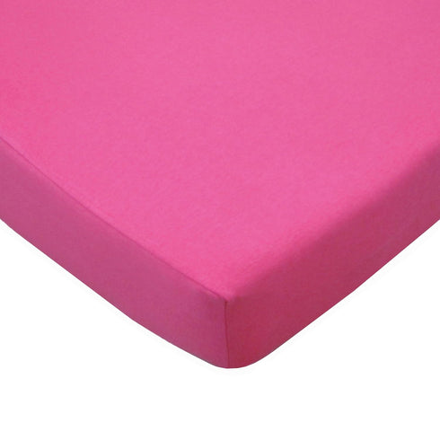 American Baby Company Supreme 100% Natural Cotton Fitted Crib Sheet 52" x 28", Enhanced Thickness for Soft, Breathable & Hypoallergenic Jersey Com...