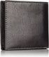 Timberland mens Leather Passcase Trifold Wallet Hybrid, Black (Hundson), One Size...
