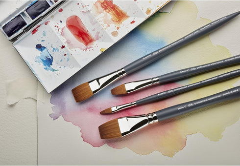Winsor & Newton Professional Watercolour Synthetic Brush, Rigger #2...