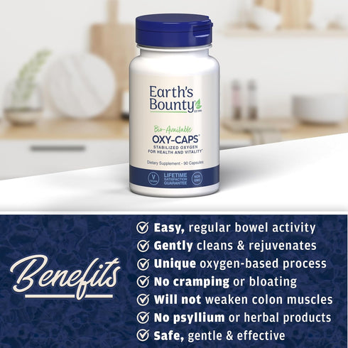 Earth's Bounty - Oxy-Cleanse Colon Conditioner - Gentle Colon Cleanse for Digestive Wellness - Constipation Relief - Natural Colon Detox - 75 Caps...