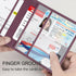 Car Registration and Insurance Holder, Premium PU Leather Vehicle Glove Box Car Organizer Men Women Wallet Accessories Case for ID, Driver's Licen...