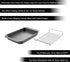 Roasting Pan with Rack-Nonstick Oven Roaster with Removable Grid to Drain Fat and Grease-Healthier Cooking with Kitchen Bakeware by Classic Cuisin...