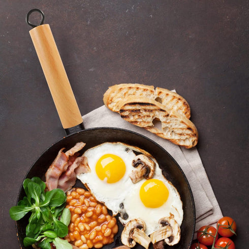 HEMOTON 2pcs Wooden Pot Handle Universal Pot Pan Handle Grip Replacement Part Detachable for Wok Frying Pan Saucepan Pan Kitchen Cookware Khaki 17...