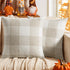 MIULEE Pack of 2 Farmhouse Buffalo Check Plaids Polyester Linen Soft Soild Decorative Square Throw Pillow Covers Outdoor Home Decor Cushion Case f...