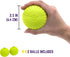 Chew King Supreme Rubber Fetch Balls - Extremely Durable Natural Rubber Toy, 2.5 inch, Yellow (CM-10066-CS01), 2.5" (Medium)...