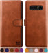 SUANPOT for Samsung Galaxy Note 8 with RFID Blocking Leather Wallet case Credit Card Holder, Flip Folio Book Phone case Shockproof Cover Women Men...