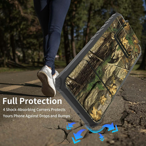 Rossy for Samsung Galaxy S23 Ultra Case, Galaxy S23 Ultra Phone Case with Slide Camera Cover Kickstand Dual Layer Hybrid Shockproof Protective Cas...