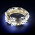 60 LEDs Cold White Color String Lights Silver Wire Indoor and Outdoor 20 Feet Firefly Starry Fairy Lights Battery Powered for DIY, Christmas, Holi...
