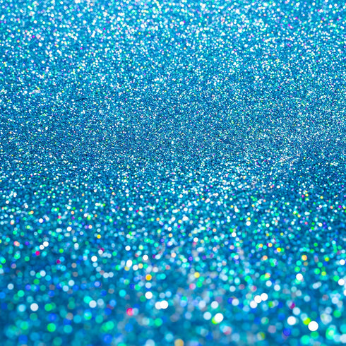 Hemway Craft Glitter - Ocean Blue Holographic | 100g Microfine Metallic Sequin Flakes for Resin Crafts | Supplies for Tumblers, Cards, Jewellery, ...