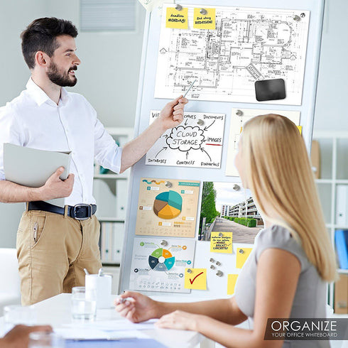 DIYMAG 120Pcs Refrigerator Magnets 10x2mm Premium Brushed Nickel Small Round Cylinder Fridge Magnet, Perfect to use as Office Magnets, Dry Erase B...