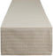 DII Farmhouse Gingham, Checked Tabletop Collection, Table Runner, 14x72, Stone...