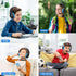ShinePick Kids Headphones, Over-Ear Girls Boys Gaming Headphones with Microphone and Volume Control for Kids Teens Online School, Travel?Blue?...
