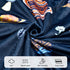 PHF Minky Baby Blanket for Boys and Girls, 30x40 Inches Neutral Double Layer Baby Blankets with Dotted Backing, Unisex Receiving Blanket Bed Throw...