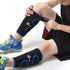 Odoland Calf Compression Sleeve Calf Brace for Calf Pain Relief Strain, Sprain, Tennis Leg and Calf Injury - Guard Leg and Adjustable Shin Splints...