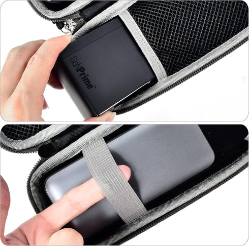 Case Compatible with Anker 737/735/ 736/717 USB-C Portable Charger Power Bank, Fast Foldable Wall PowerBank Bag for GaN Prime Nano II AC Adapter, ...
