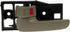 Dorman 81257 Front Driver Side Interior Door Handle Compatible with Select Toyota Models, Beige; Smooth...