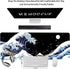 Gaming Laptop Mouse Pad,Sea Wave Big Mice Pads PC Keyboard Waterproof and Non-Slip 31.5 x 11.8inches 3mm Thick XL,XXL Rubber Table Mat, Kanagawa S...